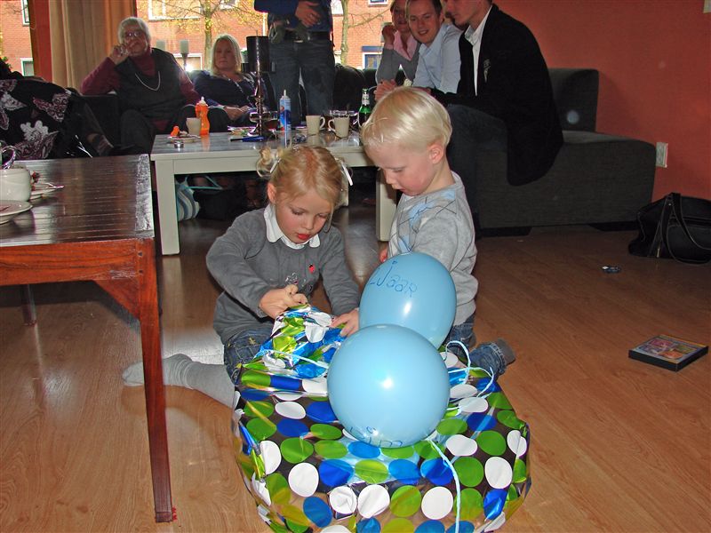 Verjaardag Pim  -  2 jaar